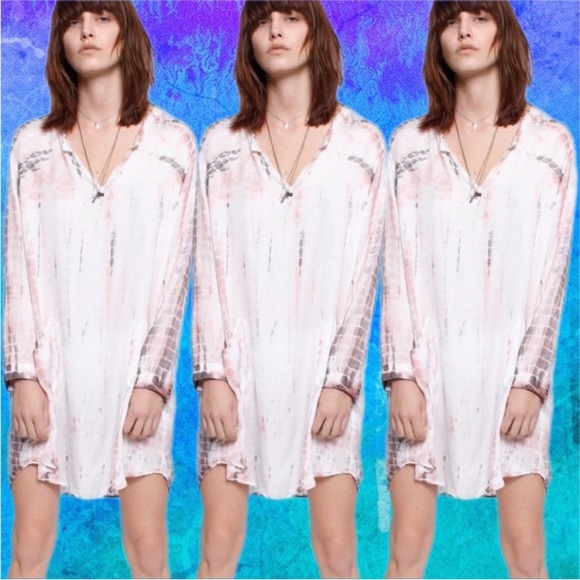 Zadig and Voltaire Tie Dye Ruth Tunic, Size Large - Picture 1 of 7